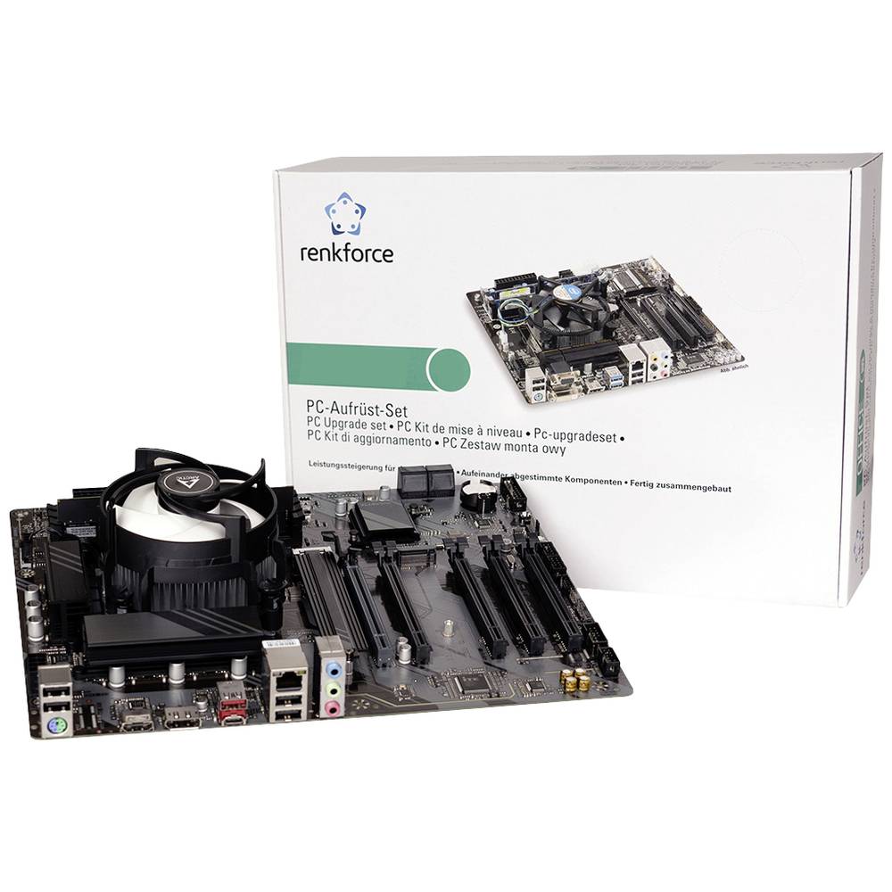 Image of Renkforce PC tuning kit IntelÂ® Coreâ¢ i5 14600K 53 GHz 16 GB DDR5 RAM 1 TB M2 PCIe NVMe 40 x4 ATX